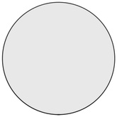 vidaXL Lustro ścienne, czarne, Ø 60 cm, okrągłe