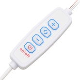 Toaletka z oświetleniem LED, dąb sonoma, 86,5x35x136 cm