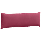 Poduszki na sofę 2 pcs Czerwone wino 120 x 40 cm
