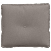 Poduszka na plecy Ciemnoszary 50 x 19 x 45 cm tkanina