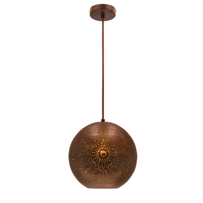 Lampa sufitowa wisząca 1X60W E27 brąz 31-43283