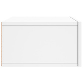 vidaXL Wisząca szafka nocna, biała, 35x35x20 cm model standard