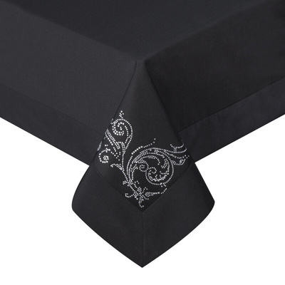 Obrus Edyta czarny 160x300