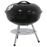 Grill węglowy Czarny 36,5 x 36,5 x 40 cm