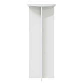 Stojak na rośliny 2 pcs Biały wysoki połysk ?40 x 100 cm