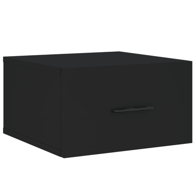 vidaXL Wiszące szafki nocne, 2 szt., czarne, 35x35x20 cm wariant 4