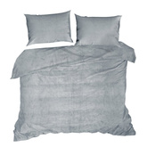 Pościel Flano srebrna 220x200