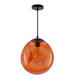 Lampa sufitowa wisząca 1X60W E27 pomarańczowy CLUB 31-51233