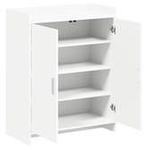 Szafka na buty Biały 73,5 x 36 x 92 cm Drewno inżynieryjne