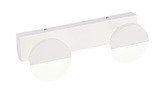 Kinkiet łazienkowy biały podwójny LED 3W 4000K Sing Candellux 22-72801