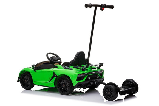Auto  Na Akumulator Lamborghini Aventador SX2018 Zielony z Platformą