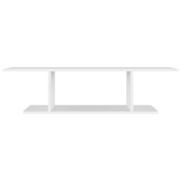 Wisząca szafka telewizyjna, biała, 103x30x26,5 cm, płyta