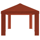 Pokrycie altany 6 x 3 m terakota Poliester 190 gsm