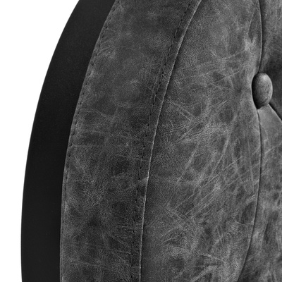 Gabbiano fotel barberski President Old Leather Szary 148105