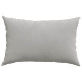 Poduszki na sofę 2 pcs Jasnoszary 60 x 40 cm tkanina