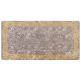 Chodnik dywanowy MARSA Szary 100 x 200 cm Poliester i PVC