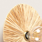 Kinkiet Boho Bordo 35cm E27 Talerz Abruzzo Kinto