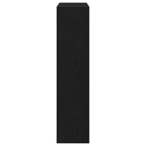 Szafka na buty z półką z drzwiami Czarny Dąb 80 x 21 x 87,5 cm