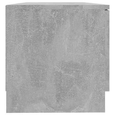 Szafka pod TV, szarość betonu, 80x35x36,5 cm
