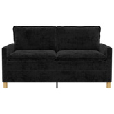 Sofa Czarny 156 x 81 x 87,5 cm Poliester