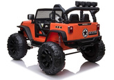 Auto Terenowe Na Akumulator Jeep JC666 Światła LED MP3 Pilot Pomarańczowy