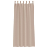 Firany blackout z kółkami 2 pcs Ciemnoszary 260 x 140 cm