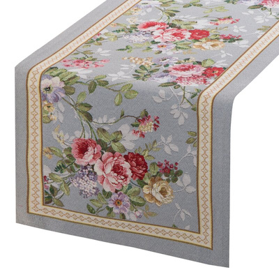 Obrus popielaty 40x100