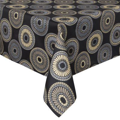 Obrus Garden czarny 140x220