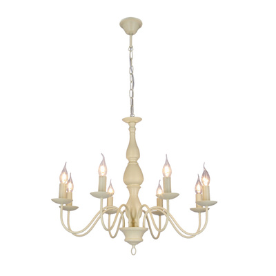 Lampa wisząca kremowa 8xE14 Bellagio 38-96510
