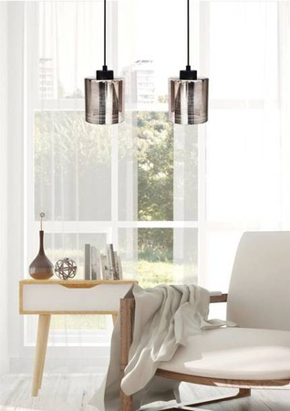 Lampa sufitowa chrom 2xE27 COX 32-53879