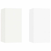 Szafki pod TV, 2 szt., białe, 30,5x30x60 cm