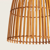 Lampa Wisząca Boho Bambusowa Abruzzo Emilia E27