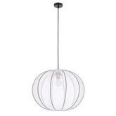 Lampa wisząca z abażurem Mellow kula 52 cm do salonu i jadalni
