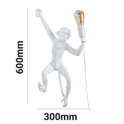 Lampa Wisząca Biała Małpa Abruzzo Shimpo E27