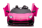 Auto Na Akumulator Lamborghini XXL A8803 Różowe 24V