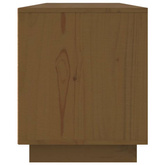 vidaXL Szafka pod TV, miodowy brąz, 156x37x45 cm, lite drewno sosnowe