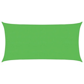 Żagiel przeciwsłoneczny, 160 g/m?, jasnozielony, 4x7 m, HDPE