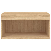 vidaXL Szafka pod TV, z oświetleniem LED, dąb sonoma, 60x30x30 cm