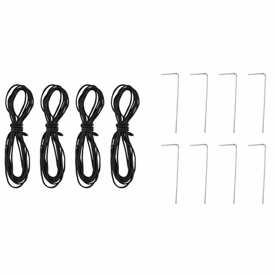 Namiot Ochronny Zielony 395 x 395 x 251 cm tkanina