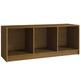 vidaXL Szafka pod TV, miodowy brąz, 104x33x41 cm, drewno sosnowe