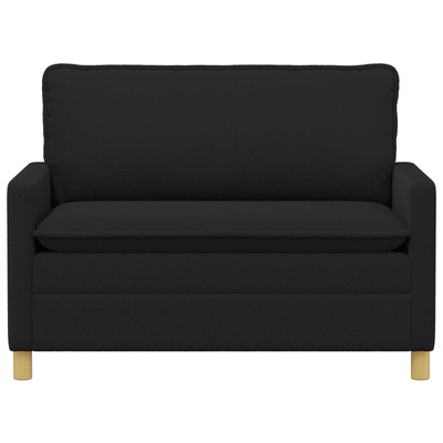 Sofa Czarny 126 x 81 x 87,5 cm tkanina