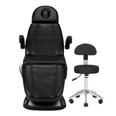 Fotel kosmetyczny elektryczny SILLON Lux 273b + taboret 304 czarny 148298
