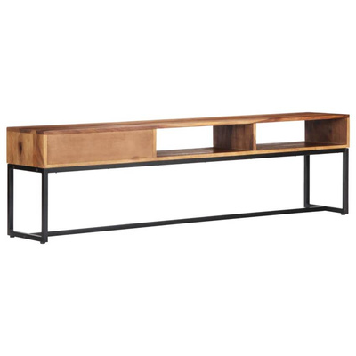 vidaXL Szafka pod TV, 160x30x45 cm, lite drewno sheesham