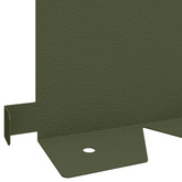 Krawężnik do trawnika 20 szt. 102 x 15 x 4 cm Stal