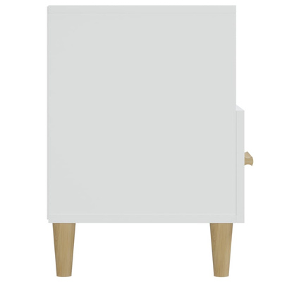 vidaXL Szafka pod TV, biała, 102x36x50 cm, materiał drewnopochodny wariant 8