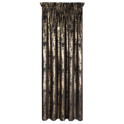 Zasłona Renia czarna 140x270