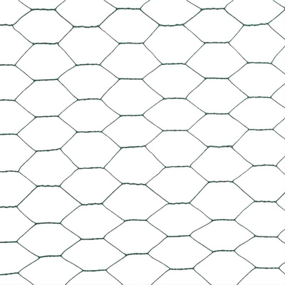 Ogrodzenie z siatki, stal i PVC, 25x1,5 m, zielone