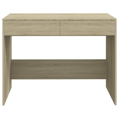 vidaXL Biurko, dąb sonoma, 101x50x76,5 cm, materiał drewnopochodny