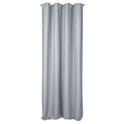 Zasłona Essme srebrna 140x250