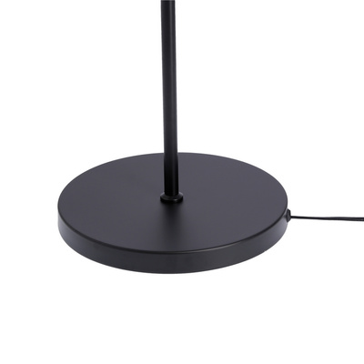 Lampa podłogowa czarna metalowa regulowana Reno 51-80196